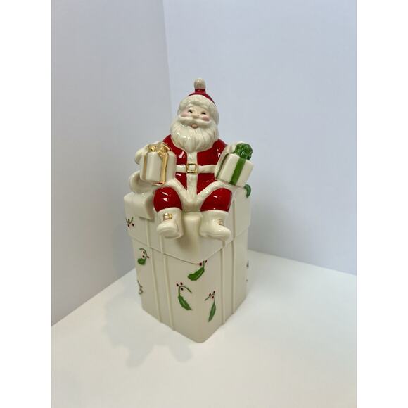 Lenox Other - Lenox Merry Musicals Santa Music Box "Plays Jolly Old St Nicholas" Christmas